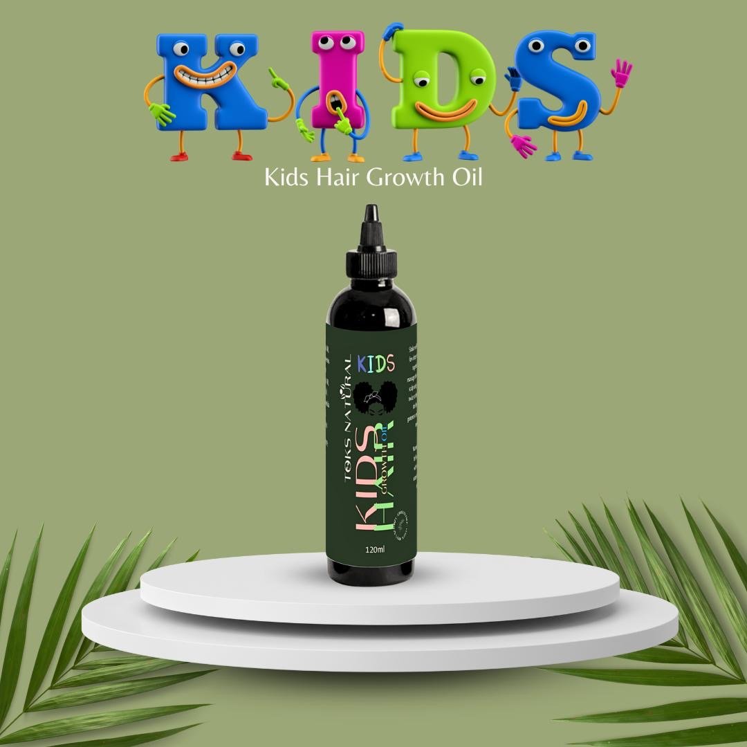 All-natural kids’ hair oil for healthy, soft hair