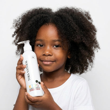 Kids leave-in conditioner for textured hair by Toks Natural – gentle moisturising hair care for children