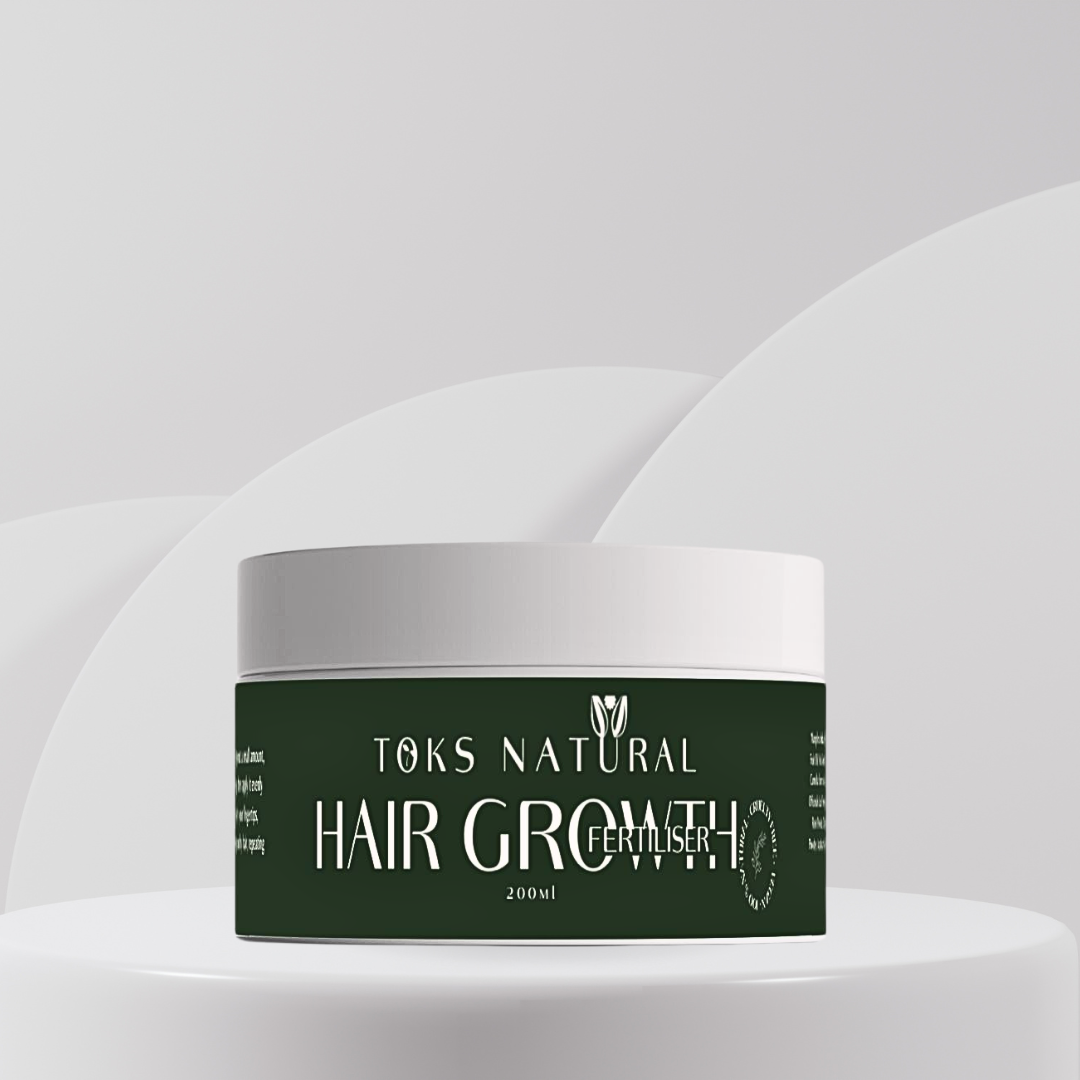 Hair Growth Fertiliser Hair Grease is a nourishing scalp treatment designed to promote healthy hair growth and moisturize from root to tip.