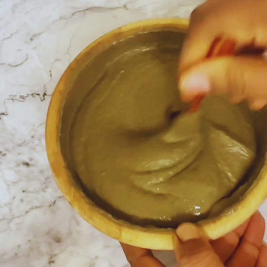 super hair mask mixing