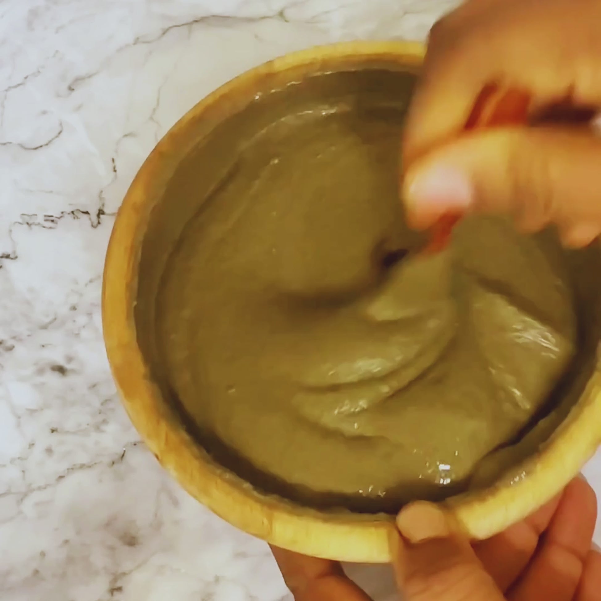 super hair mask mixing