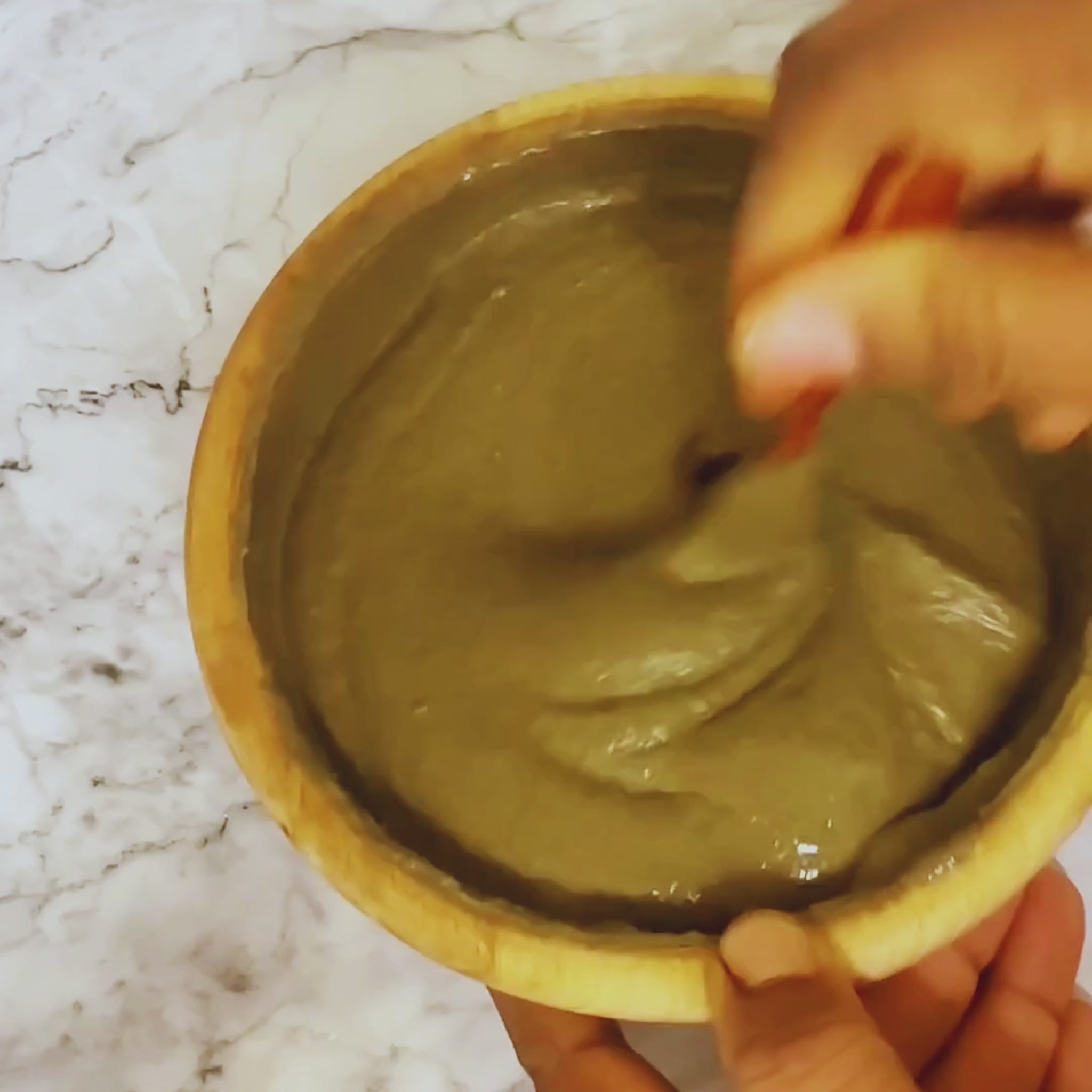 super hair mask mixing