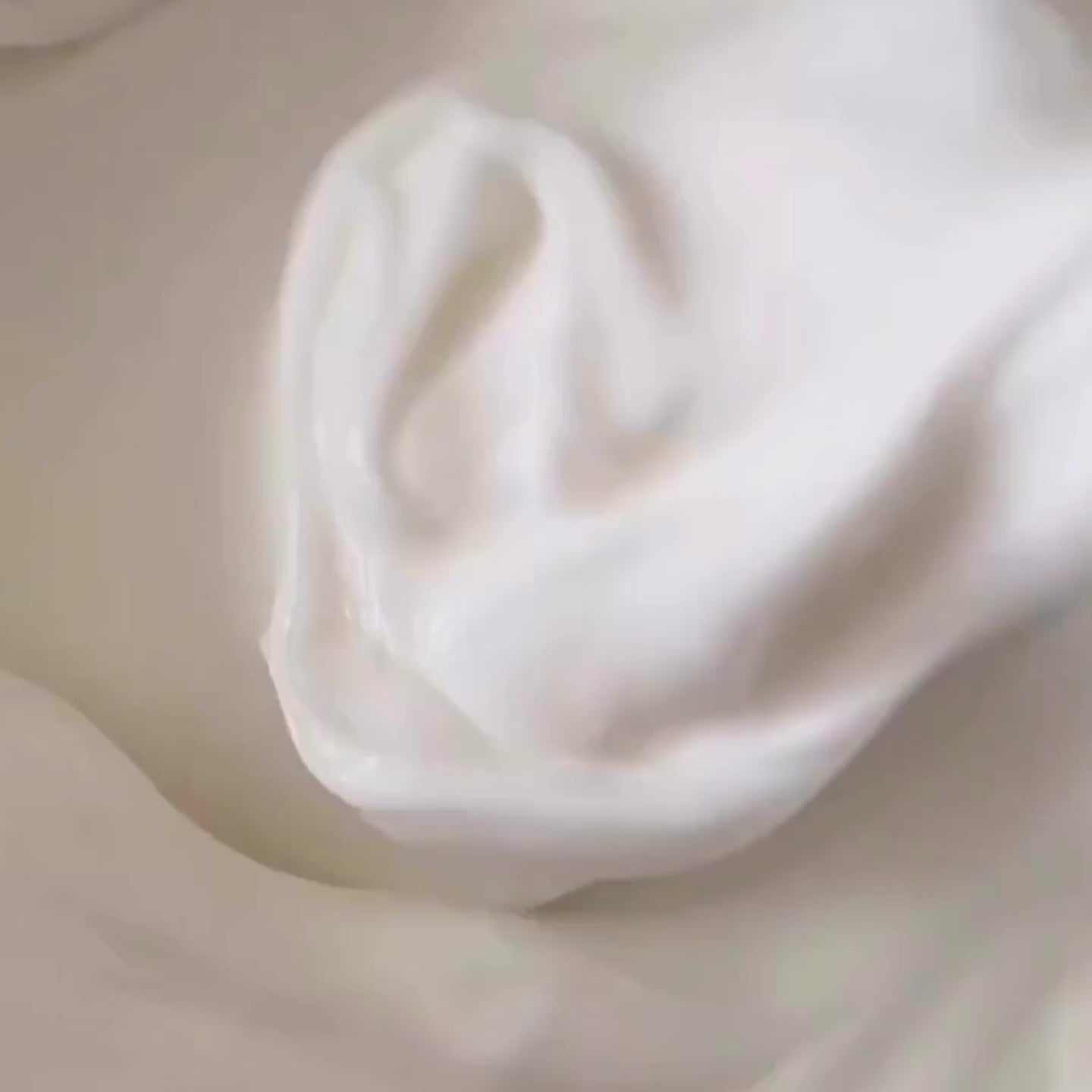 styling cream being mixed