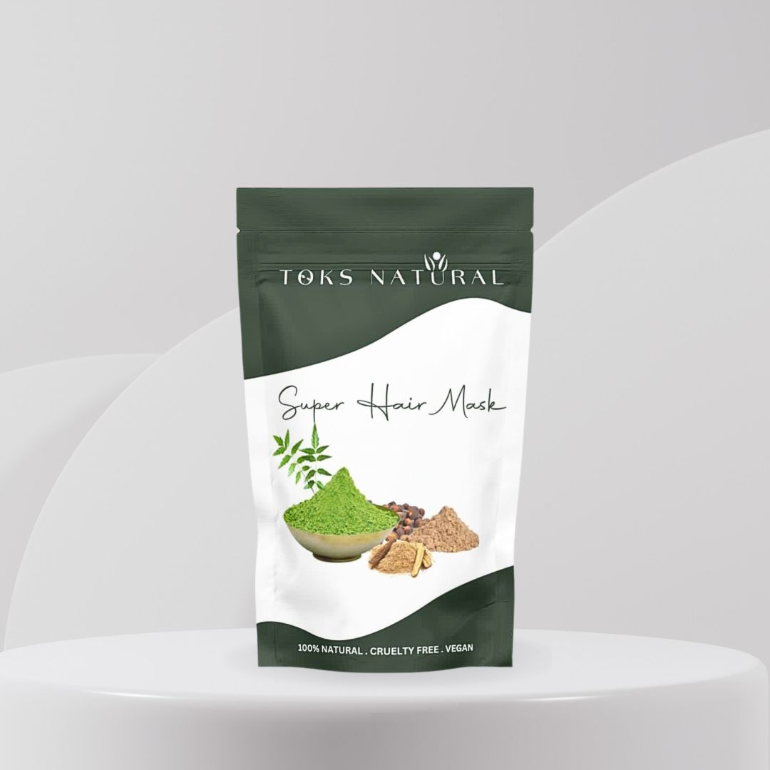 Toks Natural Super Hair Mask with Ayurvedic herbs for hair growth